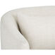 Walsh Effie Linen Swivel Lounge Chair, Swivel
